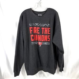 TAMPA BAY BUCCANEERS 2XL XXL Zubaz Sweatshirt NFL